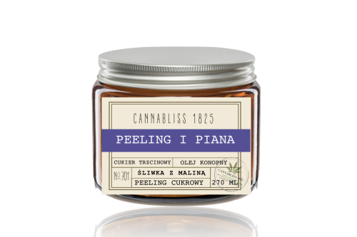 Peeling śliwka malina