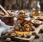 Prażone orzechy w miodzie BIO