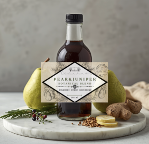Pear & Juniper  - Żuławski syrop  gruszkowy