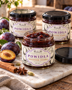 Korzenna śliwka - powidła BIO