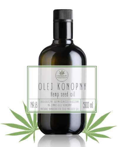 Olej konopny 500 ml Cannabliss1825