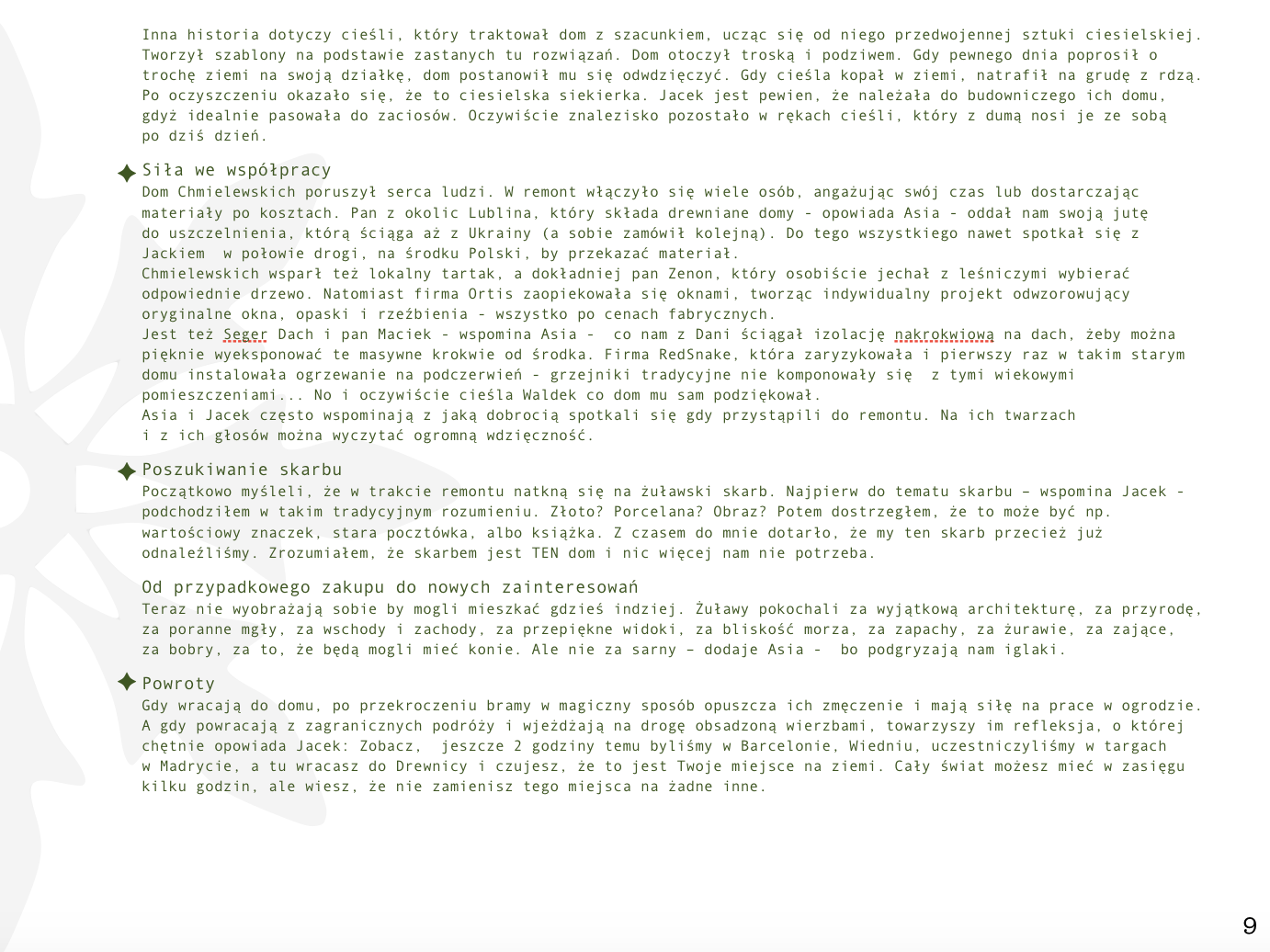 historia 200 letniego domu - remonty